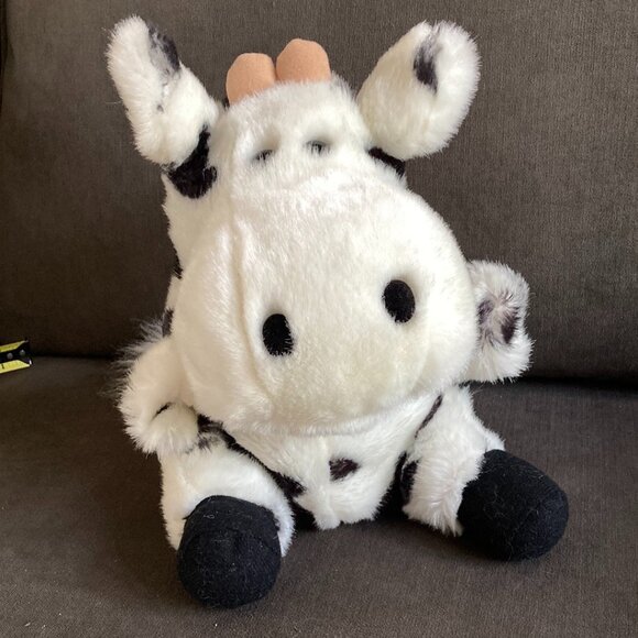 Vintage 1995 Happiness Always Full Body Dog & Cow Hand Puppets - Picture 7 of 12